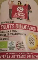 Sokerin määrä sisällä Fruits du dragon