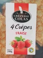 Sucre et nutriments contenus dans Crepiere colas