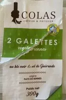 İçindeki şeker miktarı 2 Galettes végétariennes