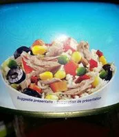 Suhkru kogus sees Salade de riz au thon