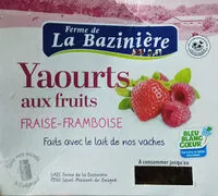 Sucre et nutriments contenus dans La baziniere