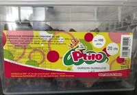 Sucre et nutriments contenus dans Ptilo