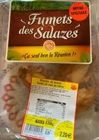 Sucre et nutriments contenus dans Fumets des salazes