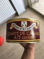 Sucre et nutriments contenus dans Monsieur de campagnac