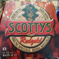 Sucre et nutriments contenus dans Scottys