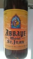 Sucre et nutriments contenus dans Abbaye mont st jean