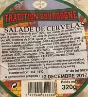 Sucre et nutriments contenus dans Tradition bourgogne