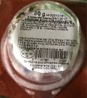 Jumlah gula yang masuk Enrobe Echalote Ciboulette 80G