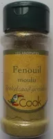 Zuckermenge drin FENOUIL moulu 