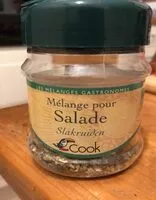 Sucre et nutriments contenus dans Melange pour salade