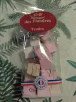 入っている砂糖の量 Nougat des Flandres