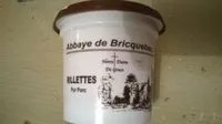 含糖量 Rillettes pur porc La Trappe
