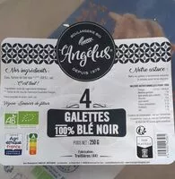 Jumlah gula yang masuk Galettes 100% blé noir