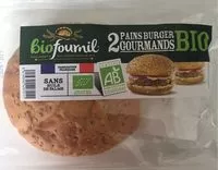 Suhkru kogus sees 2 Pains Burger Gourmands Bio