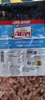 入っている砂糖の量 Lardons allumettes