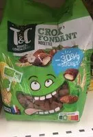Suhkru kogus sees Crok' fondant noisettes