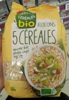 入っている砂糖の量 Flocons 5 céréales