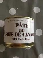 入っている砂糖の量 foie de canard