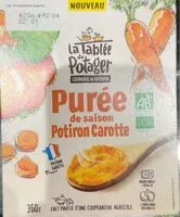 चीनी की मात्रा Purée Potiron Carotte