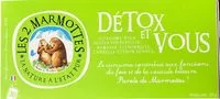 Cantidad de azúcar en Detox et vous