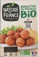 चीनी की मात्रा Boulettes De Volaille Bio