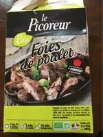 Zuckermenge drin Foies de poulet