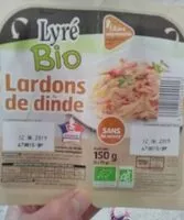 Suhkru kogus sees Lardons de dinde