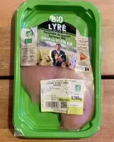 Quantité de sucre dans Escalopes de poulet fermier biologique