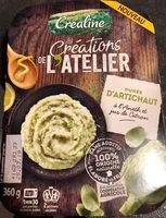 Jumlah gula yang masuk Purée d'artichaut à l'aneth et jus de citron