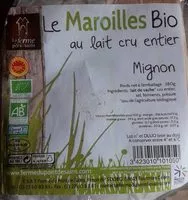 入っている砂糖の量 Maroilles au lait cru