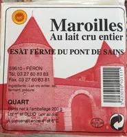 Sucre et nutriments contenus dans Ferme du pont de sains