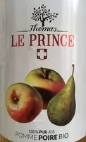 Sucre et nutriments contenus dans Le prince