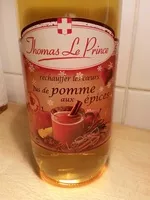 Количество сахара в Jus de pomme aux épices