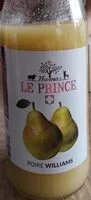 Количество сахара в Jus de fruit poire Williams