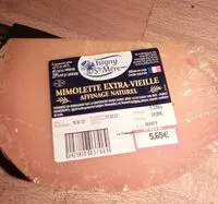 入っている砂糖の量 Mimolette extra Vieille