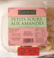 İçindeki şeker miktarı Petits fours aux amandes