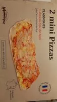 Suhkru kogus sees 2 minis Pizzas Ecomiam