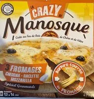 Sucre et nutriments contenus dans La crazy de manosque