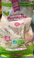 Sucre et nutriments contenus dans La patate bio