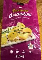 Sugar and nutrients in Princesse amandine