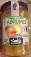 Amount of sugar in Confiture Extra 3 agrumes