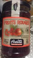 Cantidad de azúcar en Fruits Rouges - Confiture Extra de Corse au Sucre de Canne