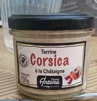 Sokerin määrä sisällä Terrine à la Châtaigne