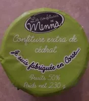 İçindeki şeker miktarı Confiture extra de cédrat