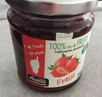 Amount of sugar in Confiture de fraise