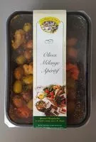 Quantité de sucre dans Olives mélange apéritif