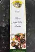 Quantité de sucre dans Olives Noires a la Grecque aux Herbes de Provence