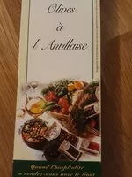 Quantité de sucre dans Olives vertes cassees a l'Antillaise