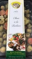 Quantité de sucre dans Olives a la berbere