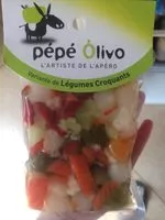 Quantité de sucre dans Variante de légumes croquants